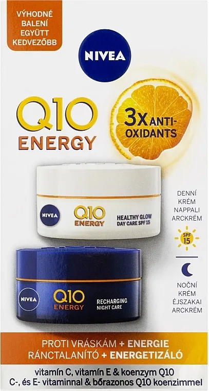 Nivea Q10 Energy Set (f/cr/2x50ml)