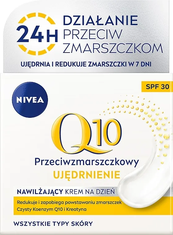 NIVEA Q10 Plus Day Cream SPF30 Dnevna krema za lice protiv bora