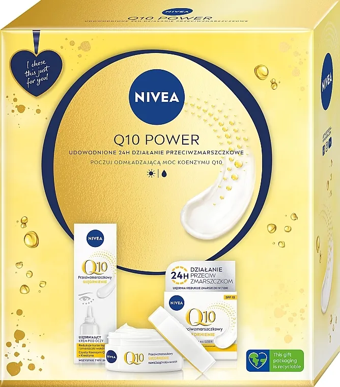 NIVEA Q10 Power (cr/50ml + eye/cr/15ml) Set