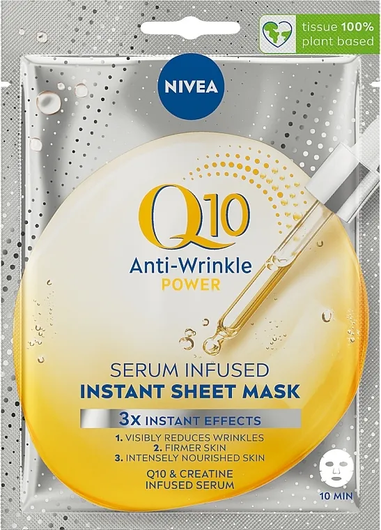 Nivea Q10 Power Mask Sheet lifting maska