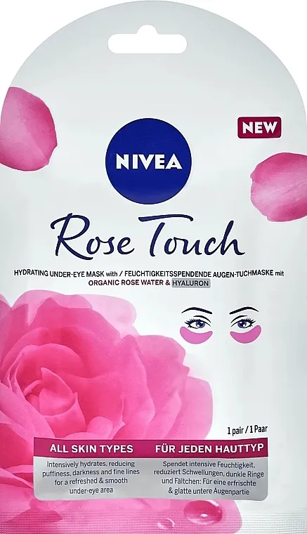Nivea Rose Touch Flasteri za predeo oko očiju