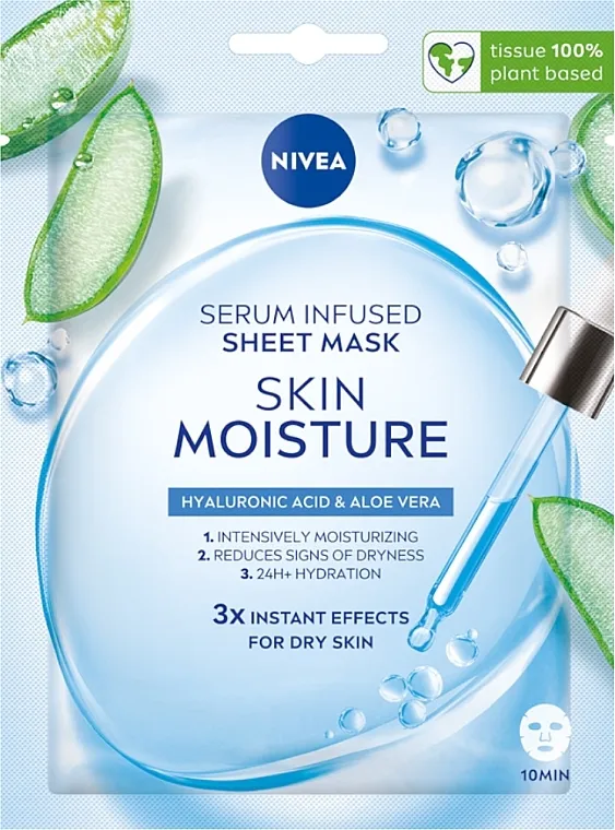 Nivea Skin Moisture Hidratantna sheet maska
