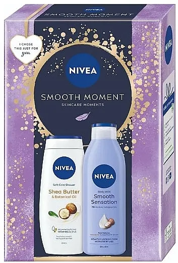 NIVEA Smooth Sensation (b/milk/250ml + sh/gel/250ml) Set