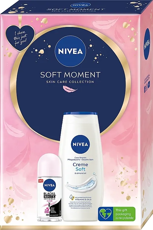NIVEA Soft Moment (sh/gel/250ml + deo/50ml) Set