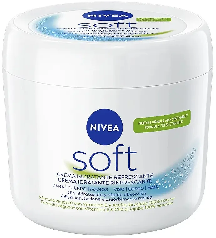 NIVEA Soft Refreshing Moisturizing Cream Osvežavajuća hidratantna krema za telo