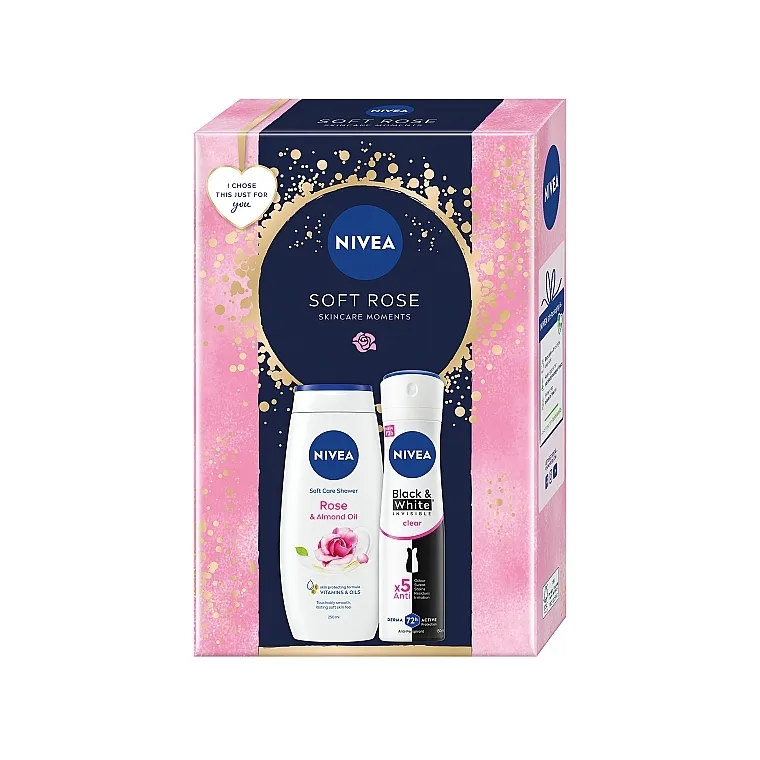 NIVEA Soft Rose (sh/gel/250ml + deo/150ml) Set
