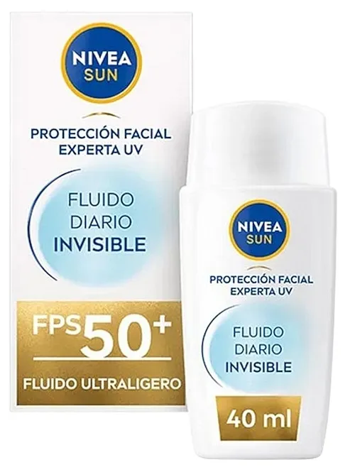 NIVEA Sun Fluido Invisible SPF50+ Zaštitni fluid za lice