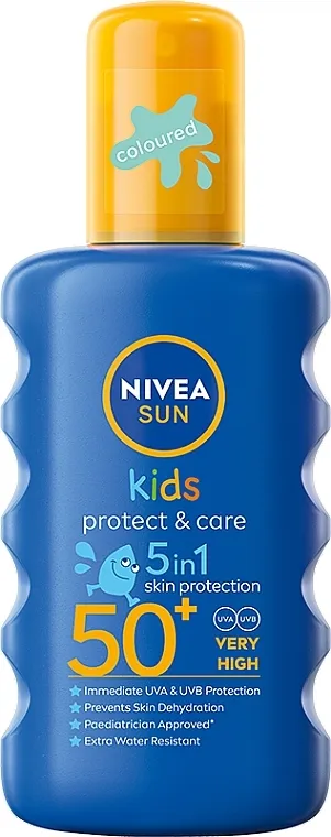 NIVEA Sun Kids Moisturising Spray SPF 50+ Sprej za sunčanje