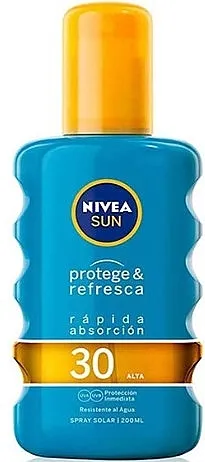 Nivea Sun Protect &amp; Refresh SPF30 Spray Sprej za sunčanje Zaštita i osveženje SPF 30
