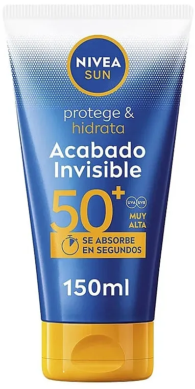 NIVEA Sun Protects &amp; Moisturizes Invisible Finish Sun Lotion SPF50+ Losion za telo za zaštitu od sunca 'Zaštita i hidratacija'