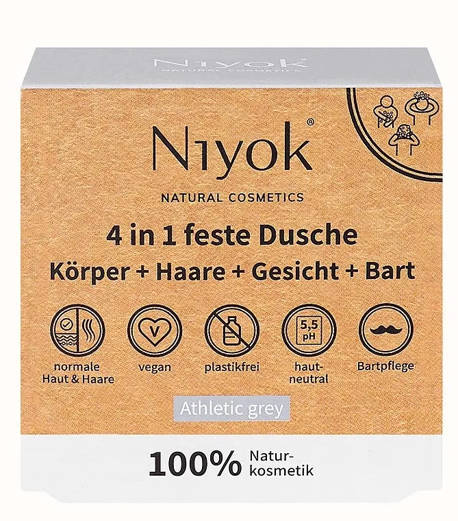 Niyok 4in1 Sapun za telo, kosu i bradu