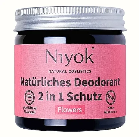 Niyok Natural Cosmetics Prirodni kremasti dezodorans "Flowers"