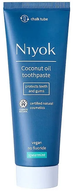 Niyok Organic Spearmint Toothpaste Pasta za zube sa divljom nanom