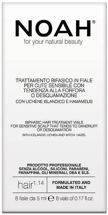 Noah Bifasic Hair Treatment Vials for Sensitive Scalp Dvofazni serum za njegu kose za osjetljivu kožu koja se peruta