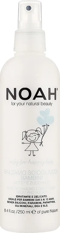 Noah Kids Spray conditioner milk &amp; sugar detangling Dječji regenerator za kosu u spreju