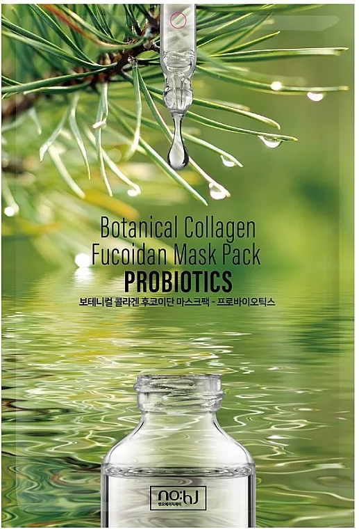 NOHJ Botanical Collagen Fucoidan Mask Pack Probiotics Maska od tkanine