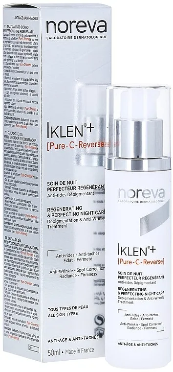 Noreva Laboratoires Iklen+ Pure Regenerating &amp; Perfecting Night Care Revitalizirajuća noćna krema