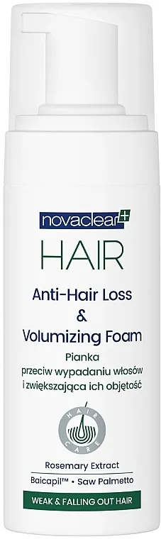 Novaclear Hair Anti-Hair Loss &amp; Volumizing Foam Pena protiv opadanja kose i za povećanje volumena