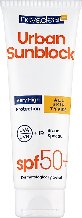 Novaclear Urban Sunblock Protective Cream SPF50+ Krema za sunčanje za sve tipove kože