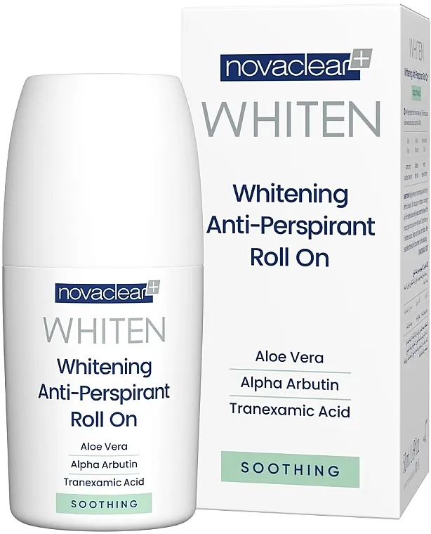 Novaclear Whiten Whitening Anti-Perspirant Roll-On Soothing Dezodorans u kuglici 'Umirujući'