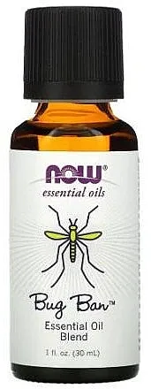 Now Foods Essential Oils Bug Ban Mešavina eteričnih ulja protiv insekata