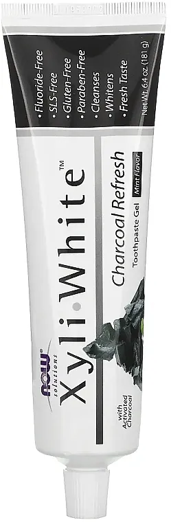 Now Foods XyliWhite Charcoal Refresh Toothpaste Gel Pasta za zube u gelu sa drvenim ugljem