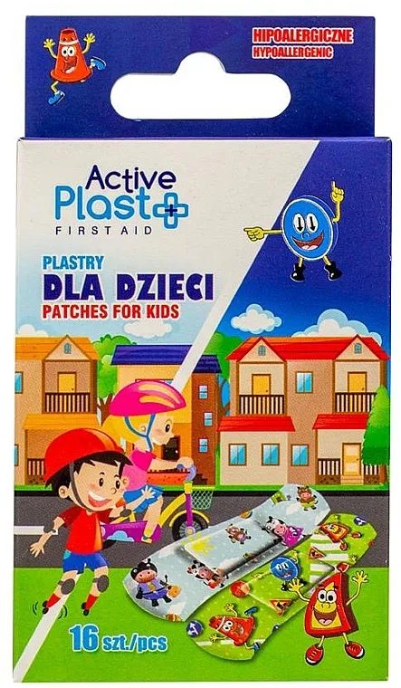 Ntrade Active Plast Flaster za decu, 16 komada
