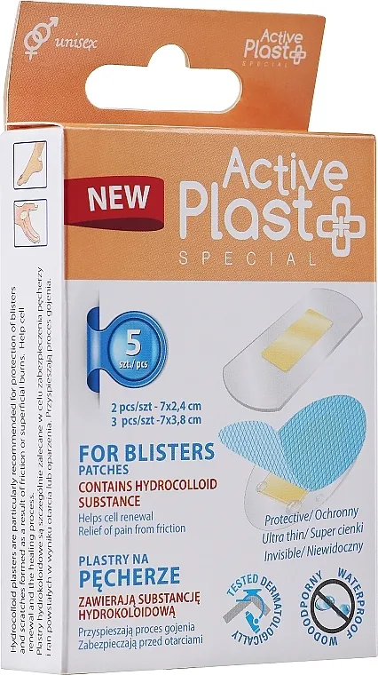 Ntrade Active Plast Special For Blisters Flaster za plikove hidrokoloidni