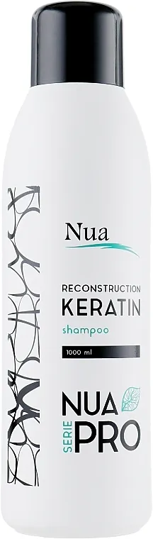Nua Pro Reconstruction with Keratin Shampoo Šampon "Obnova s keratinom"