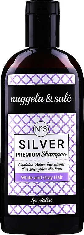 Nuggela &amp; Sule Premium Silver N?3 Shampoo Šampon za sijedu i izbijeljenu kosu