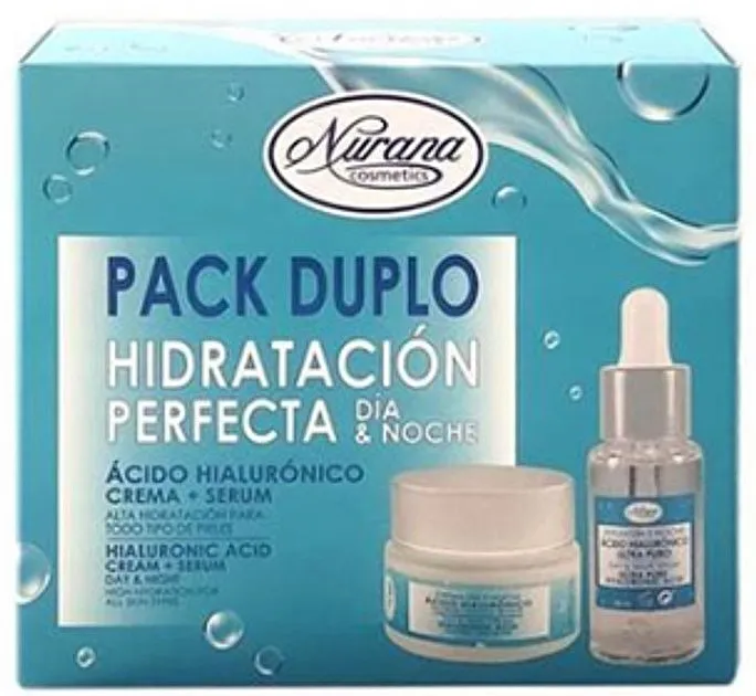 Nurana Perfect Day &amp; Night Hydration Double Pack (cr/50ml+sr/30ml) Set za lice