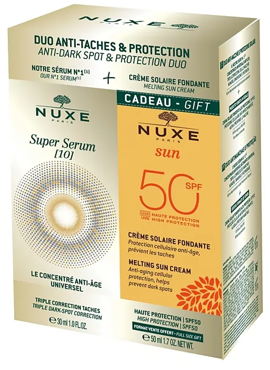Nuxe Anti-Dark Spot And Protection (ser/30ml + cr/50ml) Set