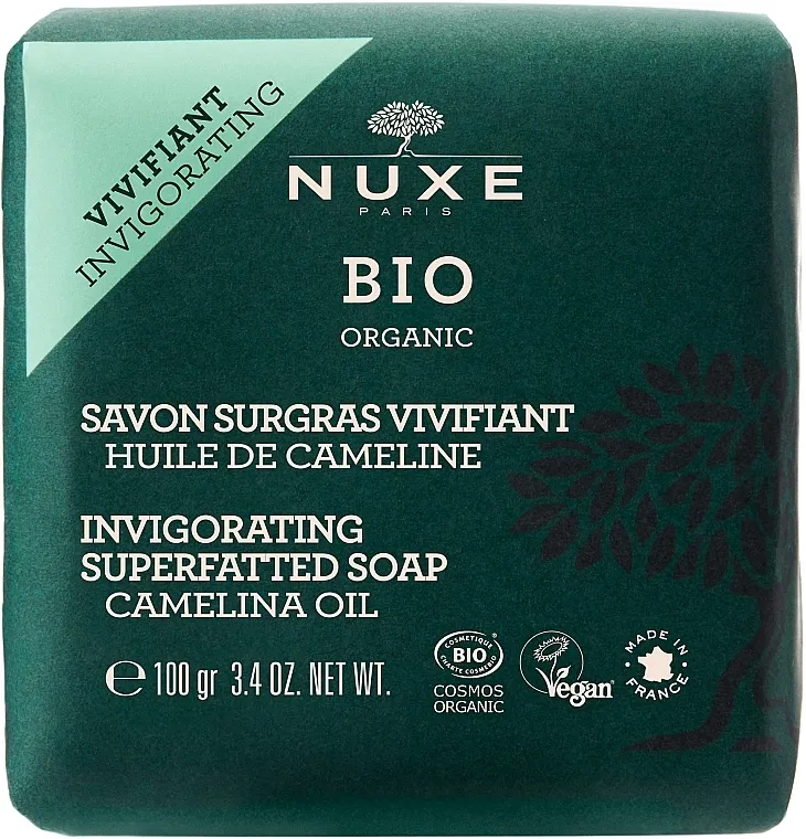 Nuxe Bio Organic Vivifying Surgras Soap Sapun za lice i tijelo