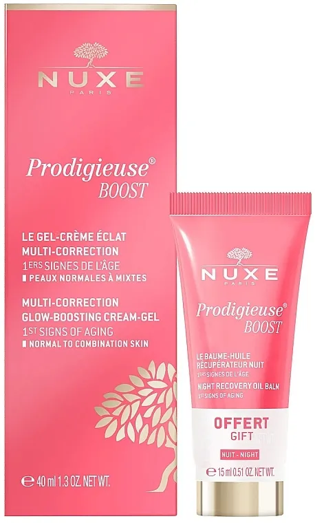 Nuxe Creme Prodigieuse Boost Set (f/cr/40ml + f/balm/15ml)