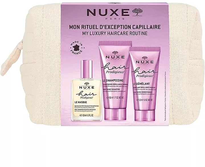 Nuxe Hair Prodigieux Set (mask/30ml + sh/30ml + condt/30ml)