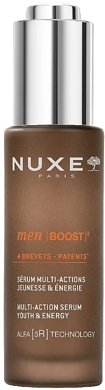 Nuxe Men [BOOST]³ Multi-Action Serum Youth &amp; Energy Višenamenski serum za lice