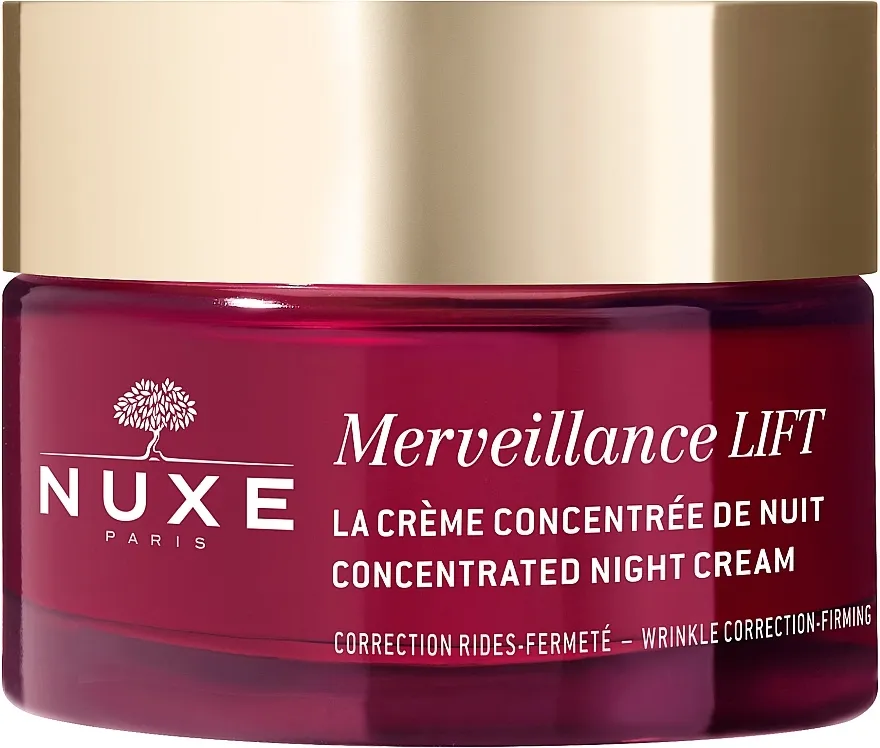Nuxe Merveillance Lift Concentrated Night Cream Učvršćujuća koncentrirana noćna krema