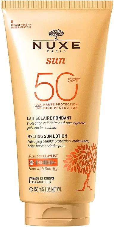 Nuxe Sun Delicious Lotion Face &amp; Body SPF50 Losion za sunčanje za lice i tijelo