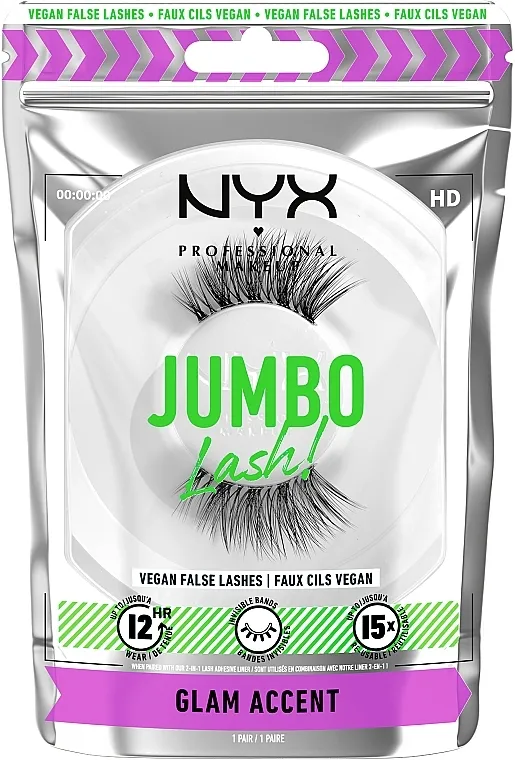 NYX Professional Makeup Jumbo Lash! Glam Accent Veštačke trepavice