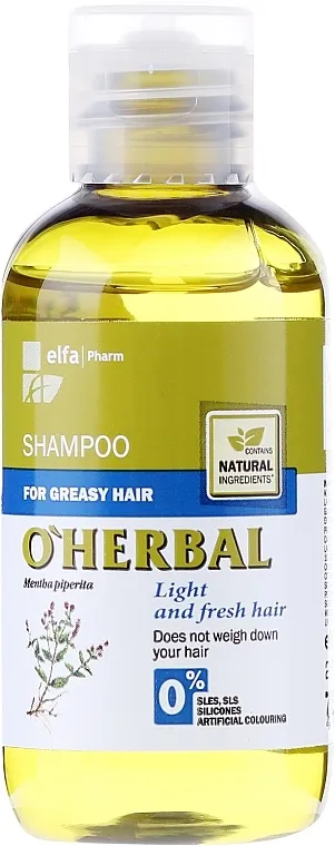 O'Herbal Šampon za masnu kosu s ekstraktom mente