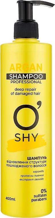 O'Shy Argan Professional Shampoo Šampon za obnovu oštećene kose