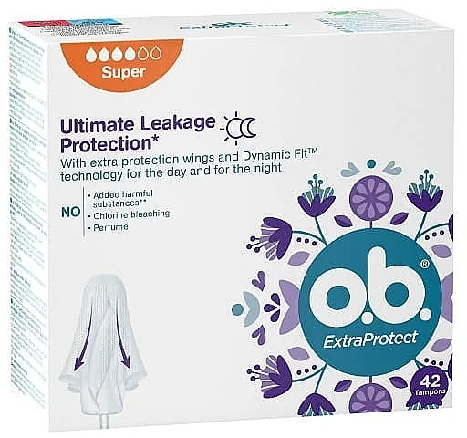 O.b. ExtraProtect Super Tamponi, 42 kom.