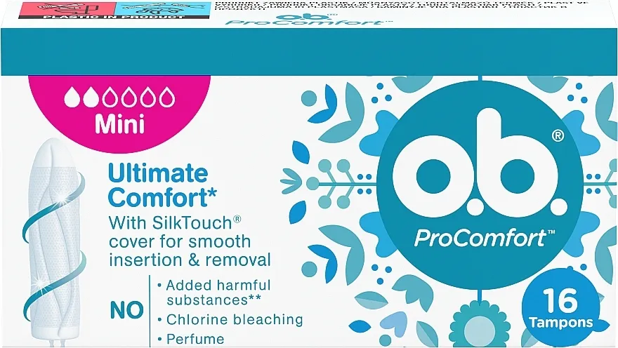 o.b. ProComfort Mini Tampons Tamponi, 16 kom