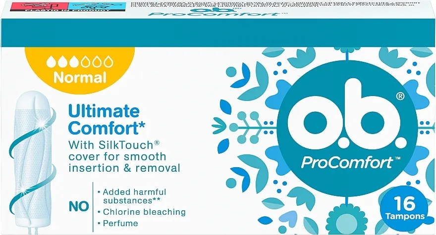 o.b. ProComfort Normal Tampons Tamponi, 16 kom