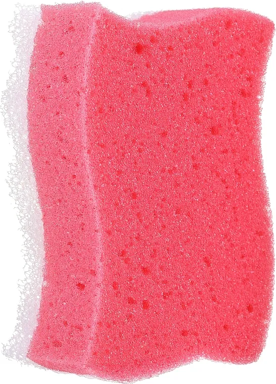 Ocean Masažna spužva za kupanje 'Fala', crvena