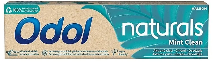 Odol Naturals Mint Clean Toothpaste Pasta za zube sa fluorom