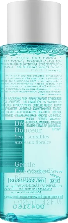 Odstranjivač šminke Clarins Gentle Eye Make-Up Remover Lotion