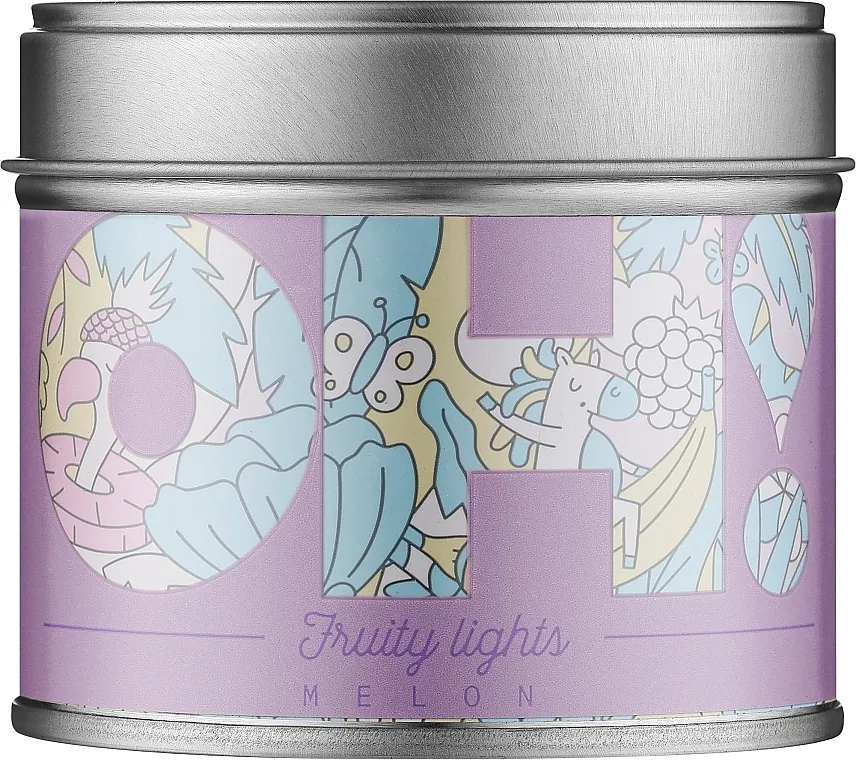 Oh!Tomi Fruity Lights Candle Mirisna svijeća "Melon"