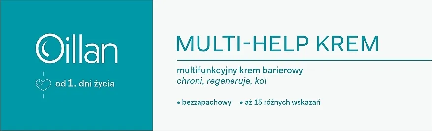 Oillan Multi-Help Višenamenska barijerna krema od prvog dana života