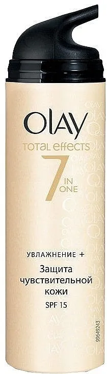 Olay Total Effects Day Cream Sensitive SPF15 Dnevna hidratantna krema